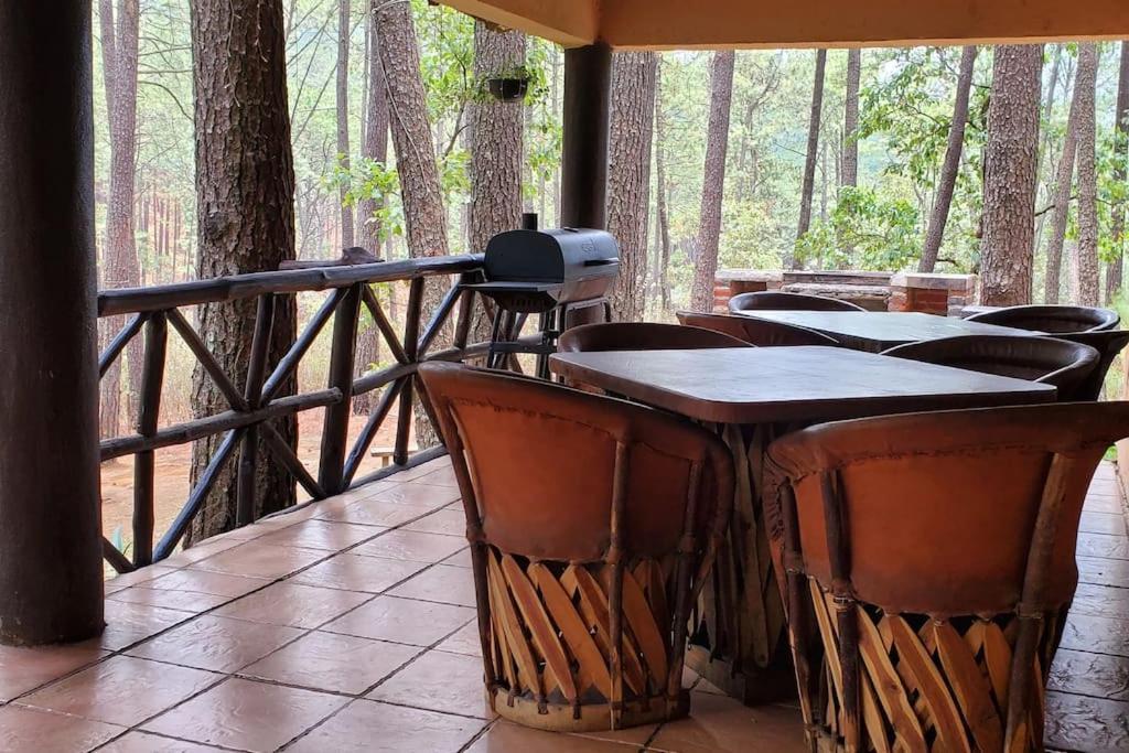 Cabaña rustica a 1km de cascada Mazamitla Exterior foto