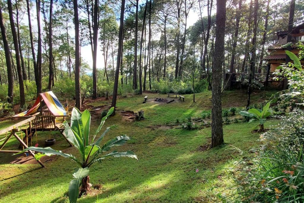 Cabaña rustica a 1km de cascada Mazamitla Exterior foto