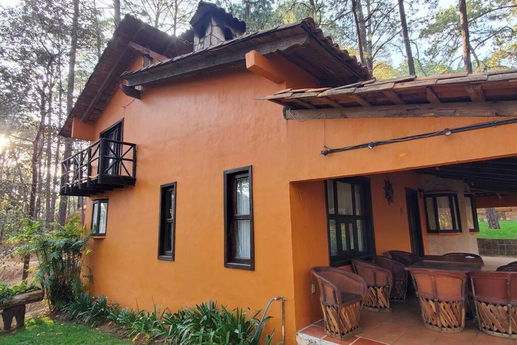 Cabaña rustica a 1km de cascada Mazamitla Exterior foto