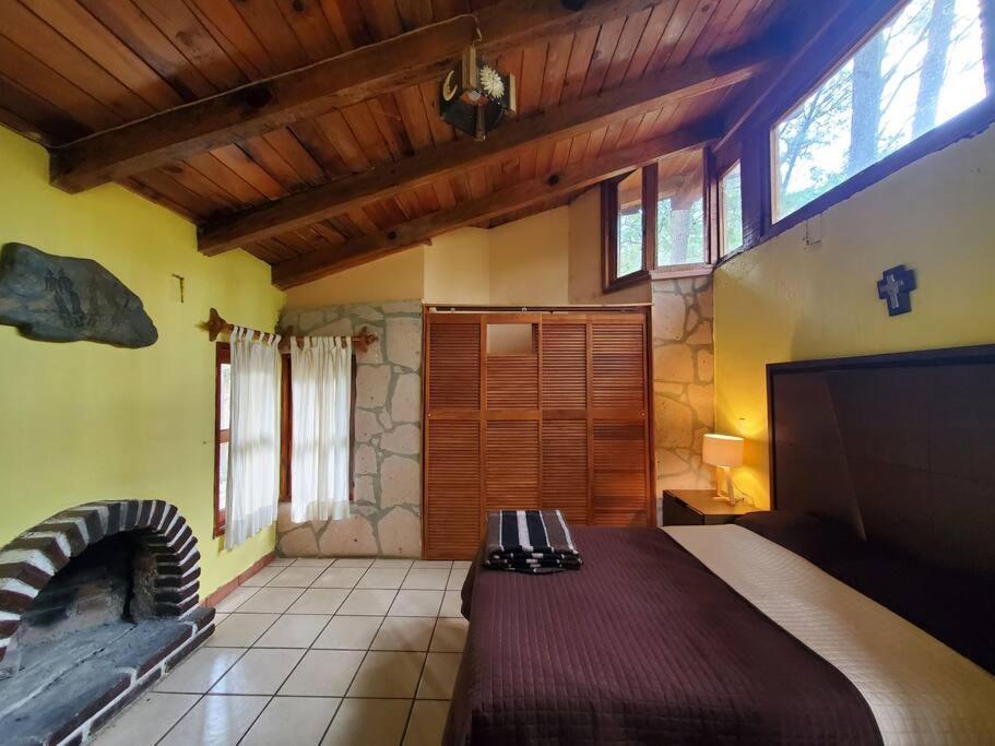 Cabaña rustica a 1km de cascada Mazamitla Exterior foto
