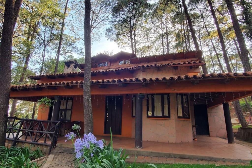 Cabaña rustica a 1km de cascada Mazamitla Exterior foto