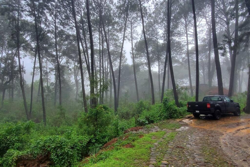 Cabaña rustica a 1km de cascada Mazamitla Exterior foto